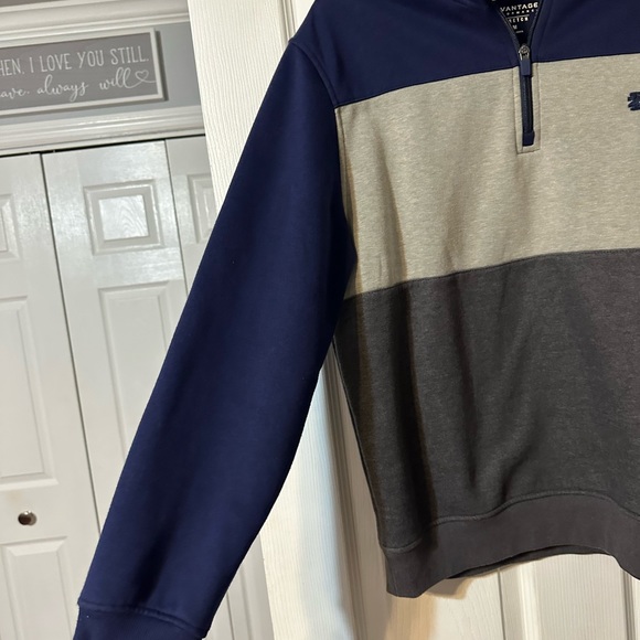Mens IZOD Advantage Performance Long Sleeved Pullover - Picture 6 of 14
